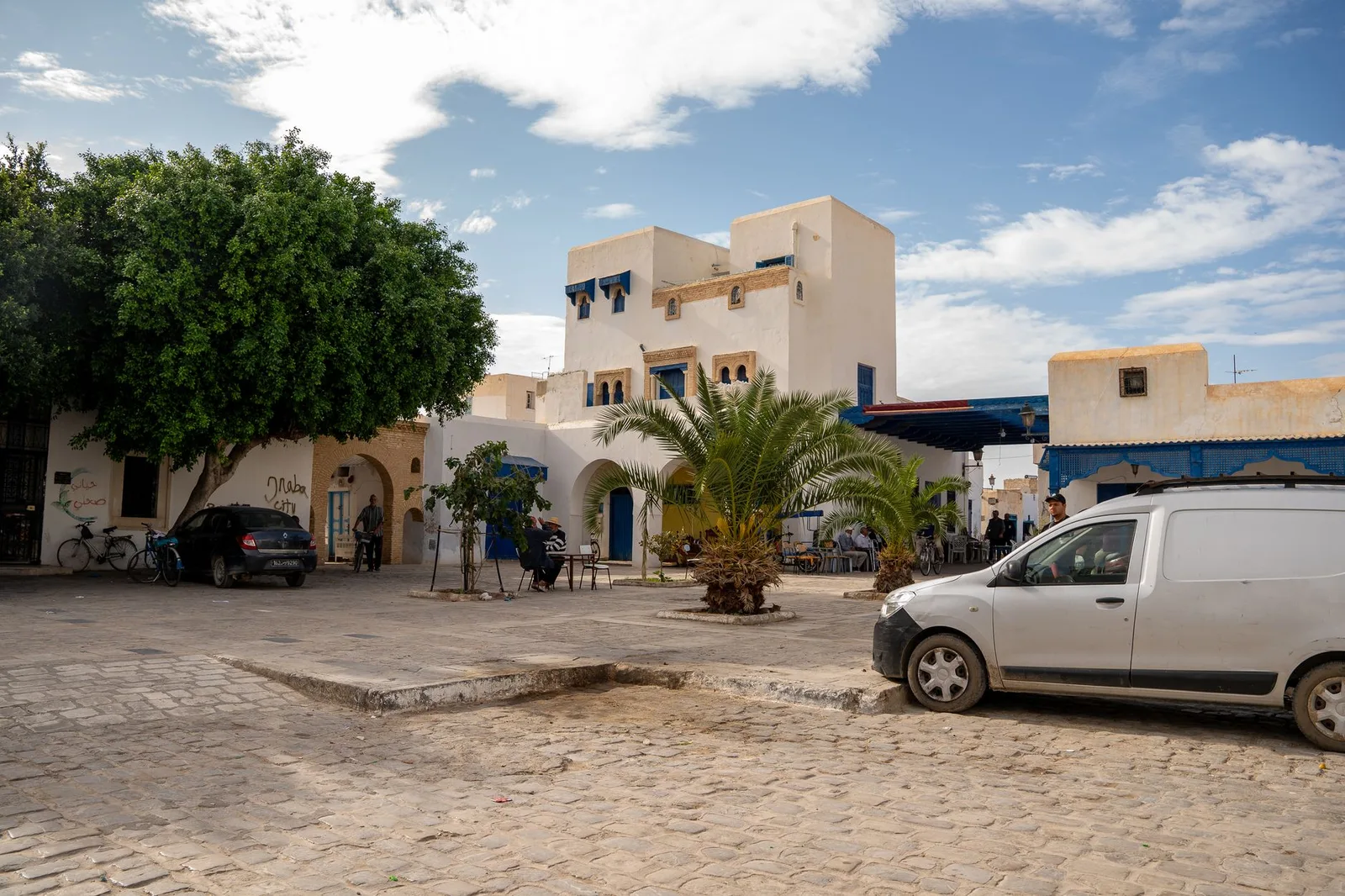 Rue de Djerba et son architecture traditionnelle