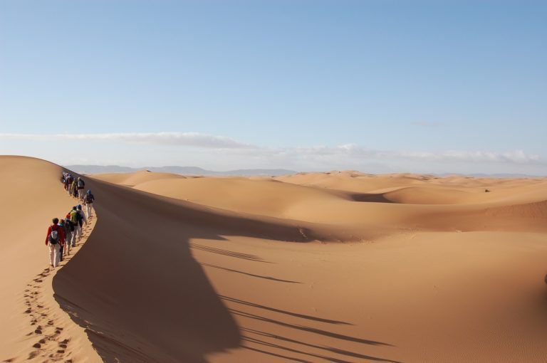 Trek dans le désert Marocain : les vêtements adéquats