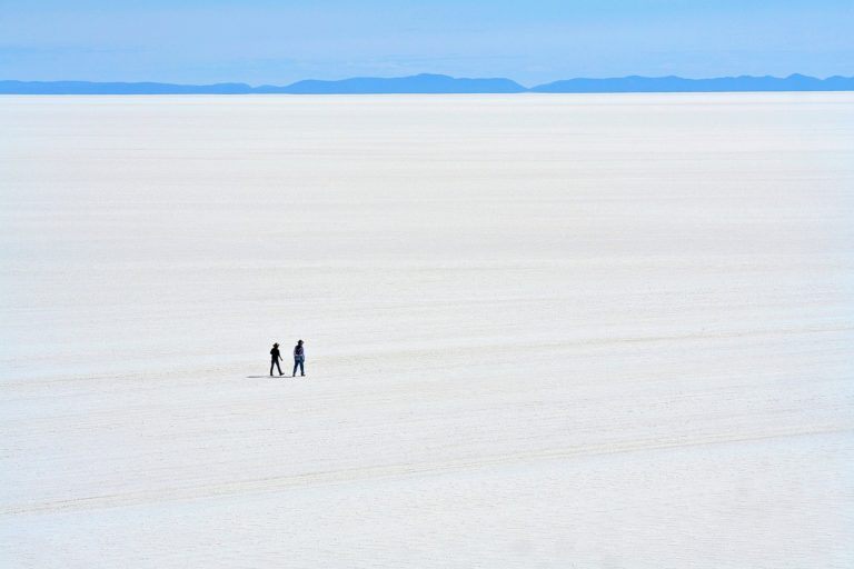 S’habiller pour le désert de sel Salar d’Uyuni en Bolivie