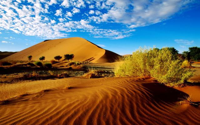 Sélection de vêtements de voyage pour la Namibie