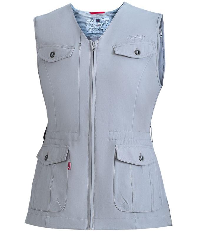 gilet multipoche femme