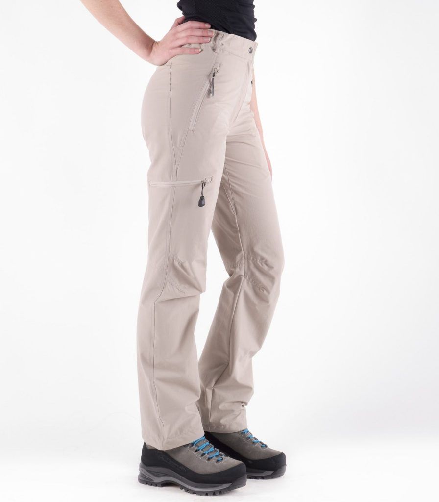 pantalonlegerderandonneefemmeinterstice Vêtements de voyage
