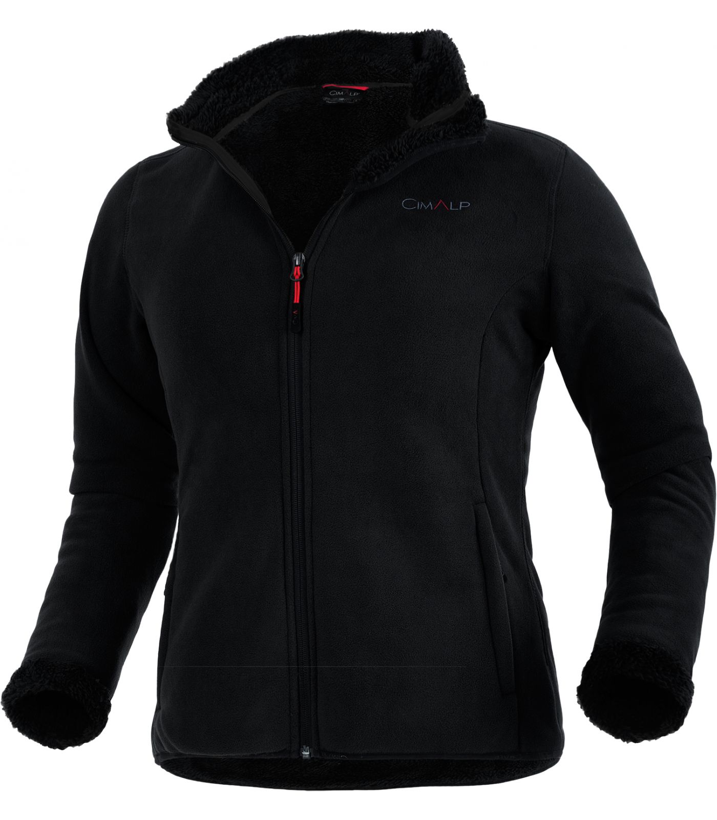 Veste Polaire Femme Nebulus Nordest - Fermeture éclair Intégrale, 100% Polyester Chaud, Idéale Randonnée Et Plein Air